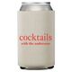 Big Word Cocktails Collapsible Koozies Image 2 of 4